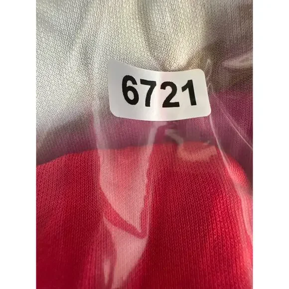 AMUR Ella Dress Abstract Floral Printed Jersey Asymmetric Draped Maxi Multi 10 - Picture 9 of 9